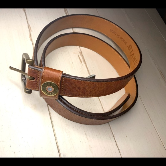 ORVIS BISON LEATHER SHOTSHELL BELT 2C3S - Picture 3 of 5